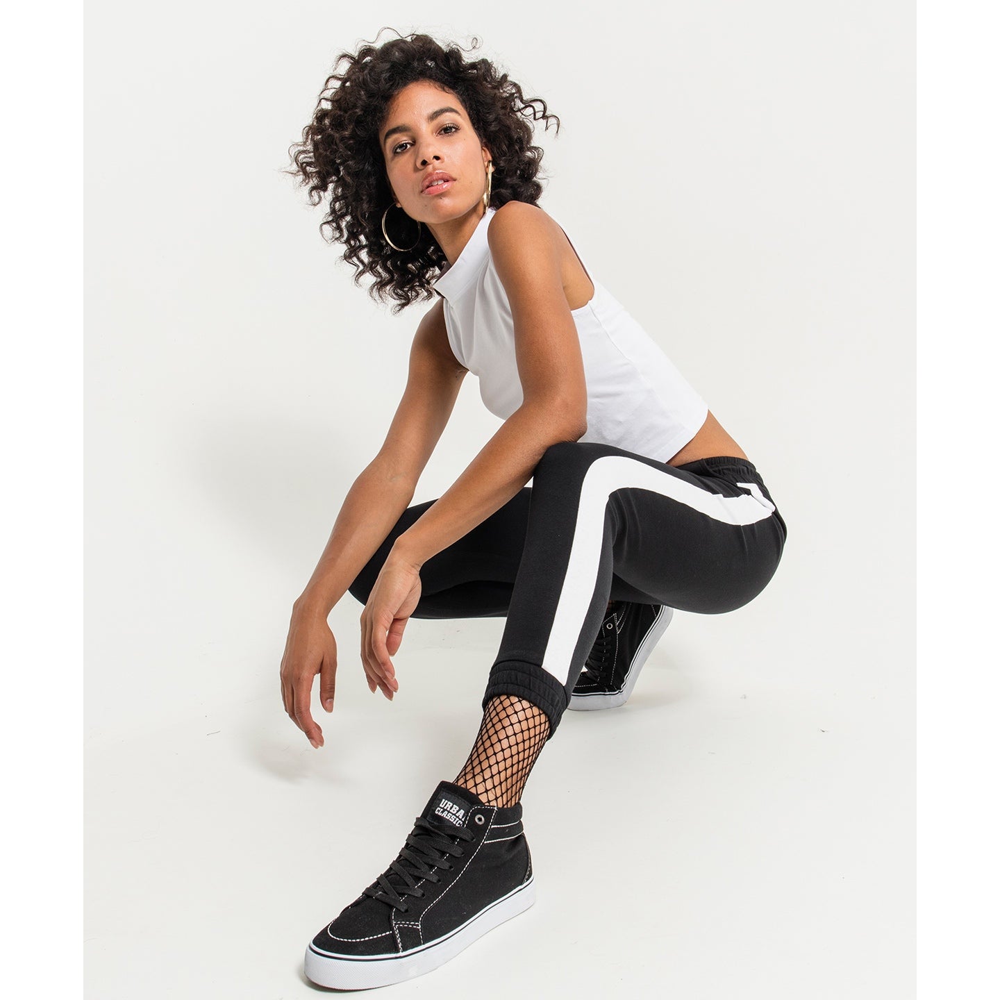 Build Your Brand Women's Interlock Jog Pants