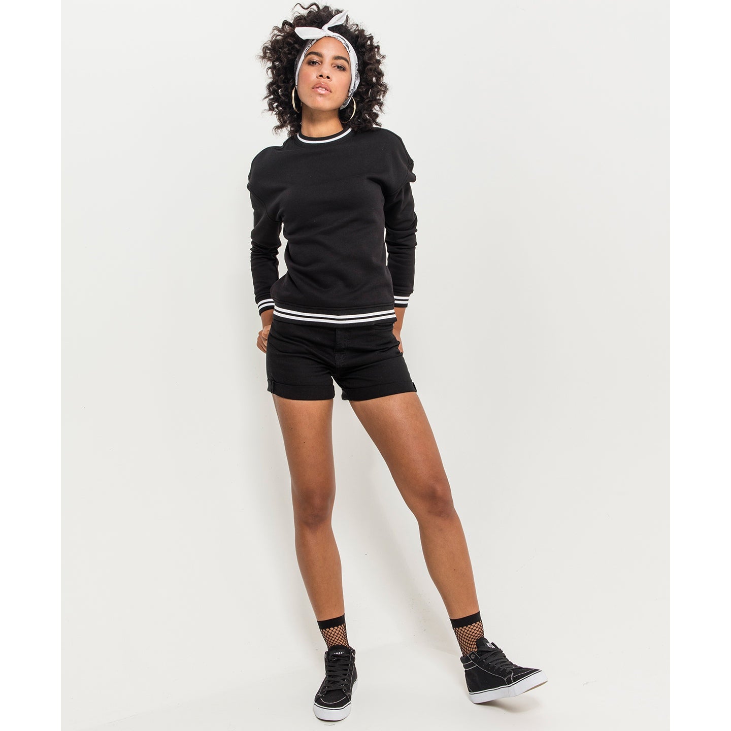 Build Your Brand Women's College Sweat Crew