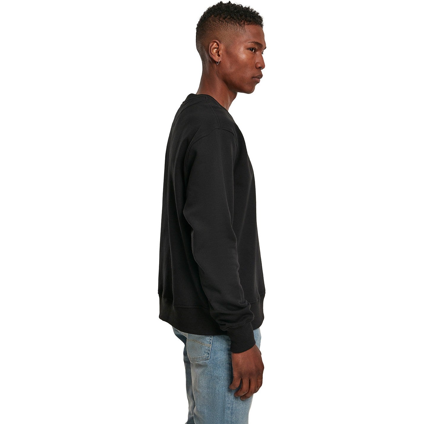 Build Your Brand Premium Oversize Crew Neck