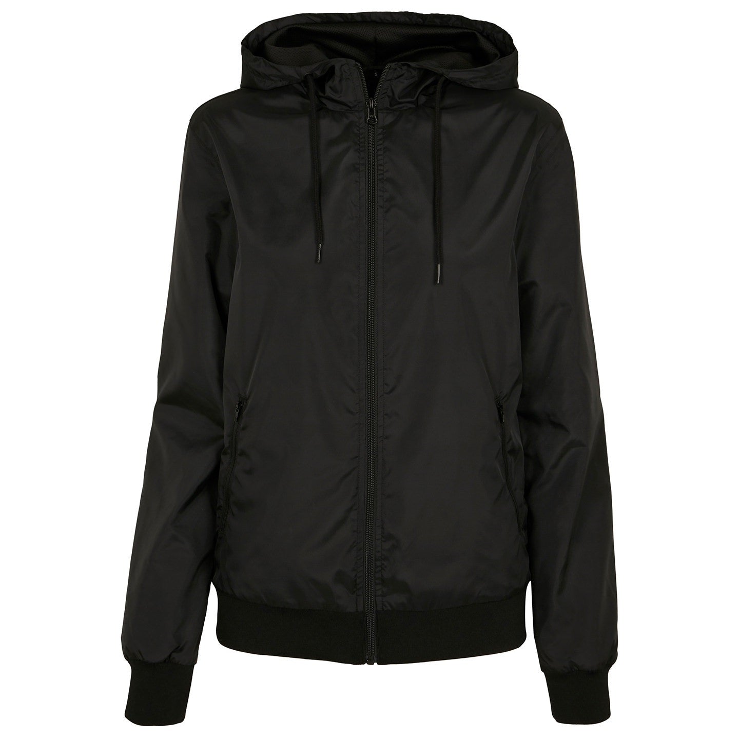 Build Your Brand Women's Two-Tone Tech Windrunner Jacket
