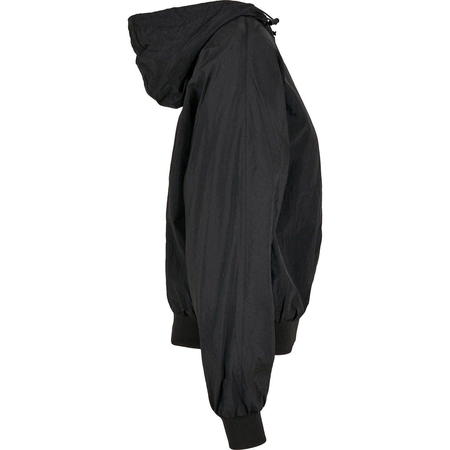 Build Your Brand Women's Crinkle Batwing Jacket