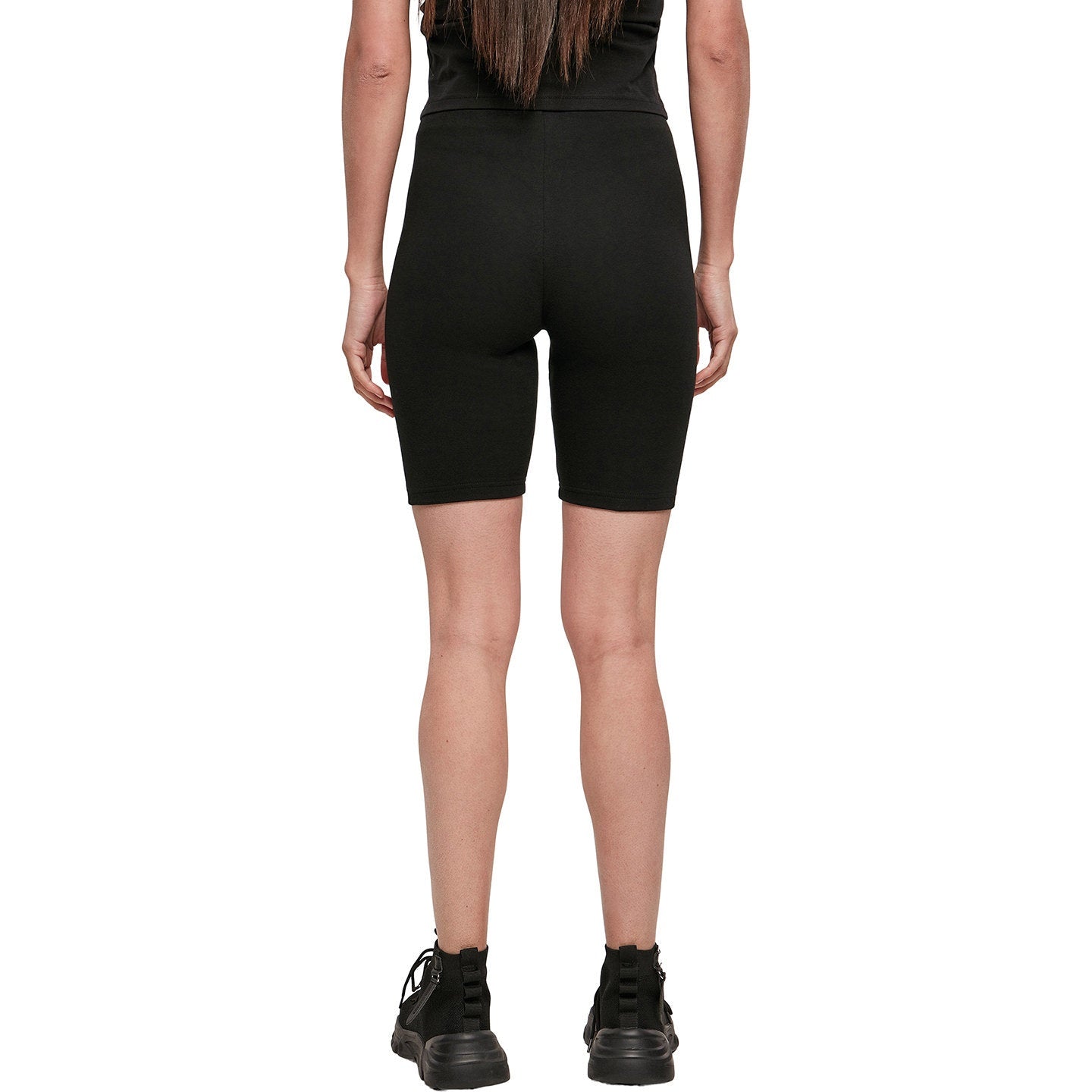 Build Your Brand Women's High Waist Cycle Shorts