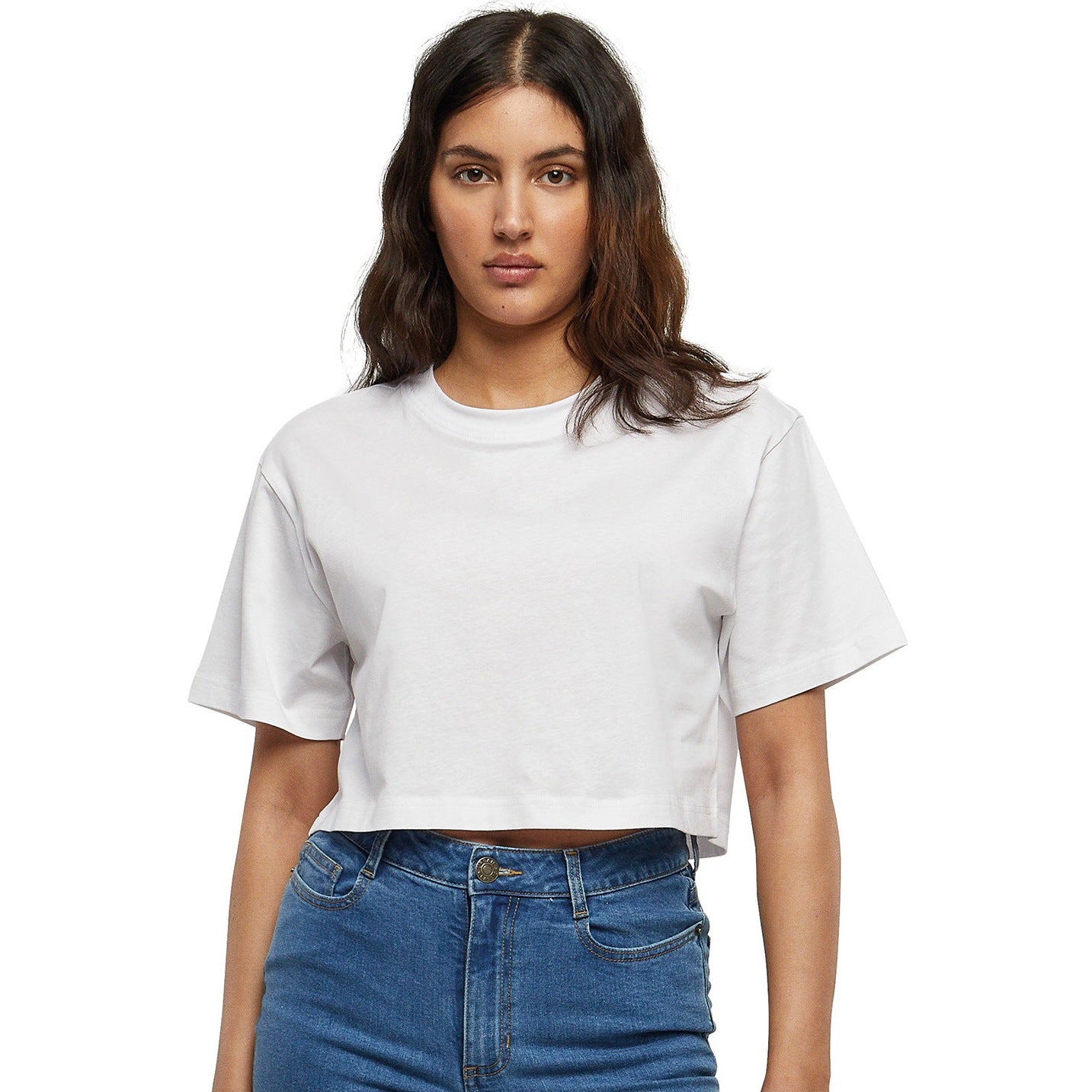 Build Your Brand Women's Short Oversized Tee