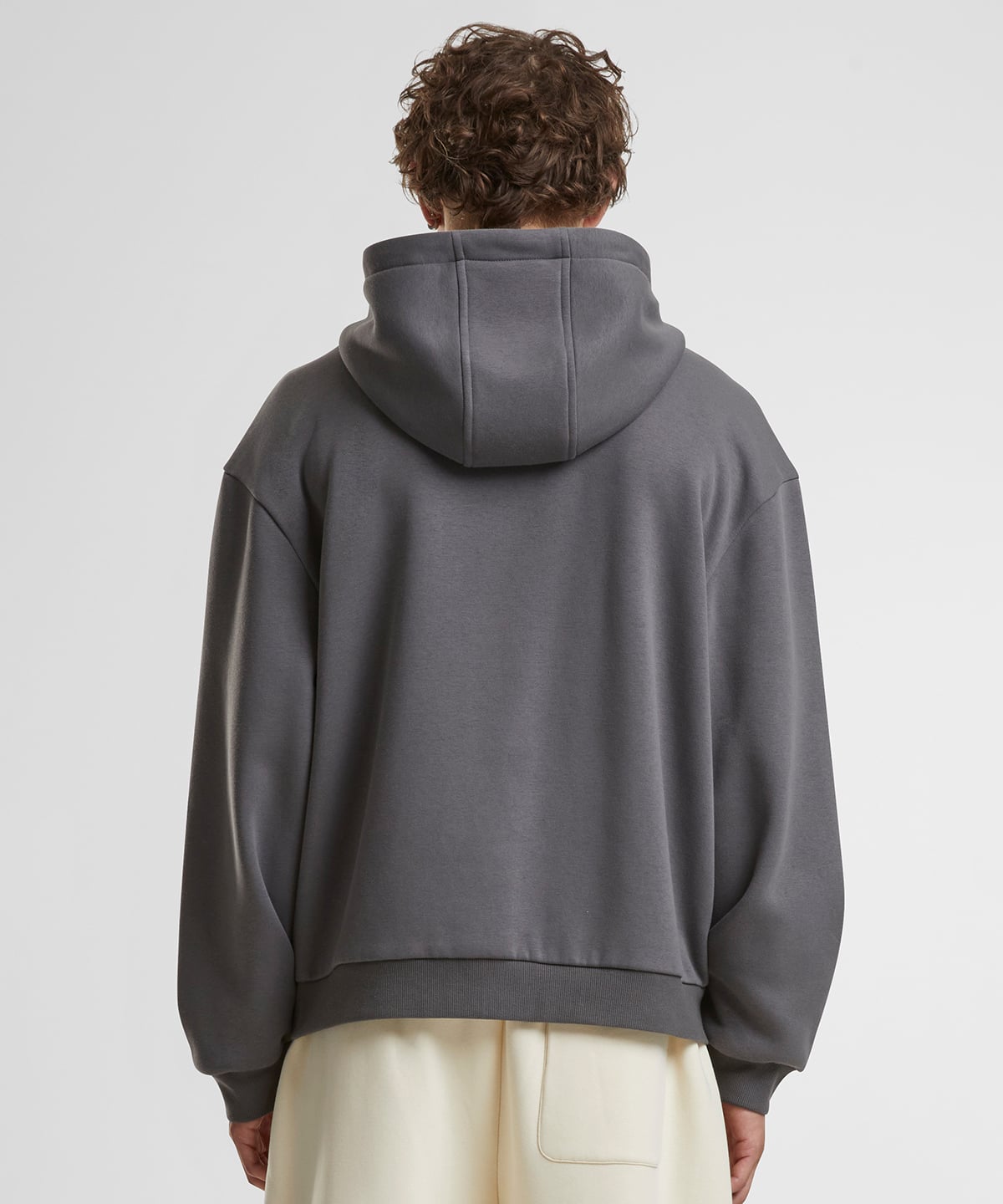 Build Your Brand BY285 Fluffy Zip Hoodie