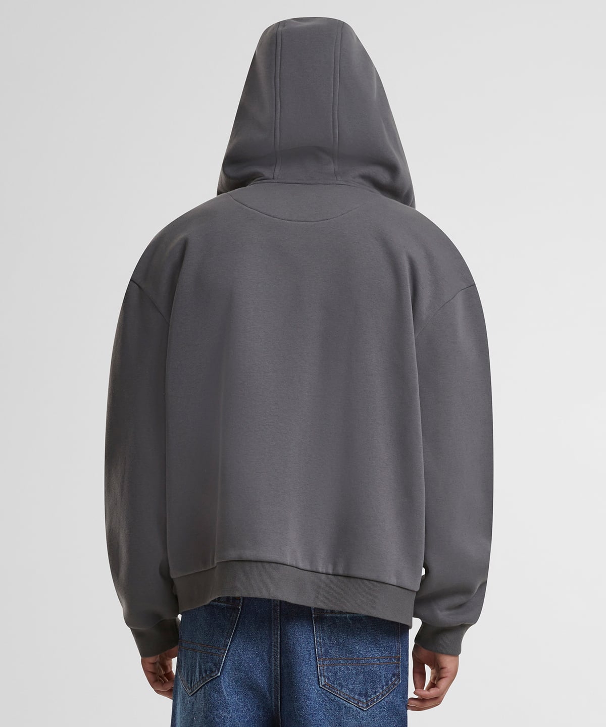 Build Your Brand BY285 Fluffy Zip Hoodie