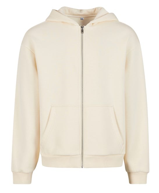 Build Your Brand BY285 Fluffy Zip Hoodie