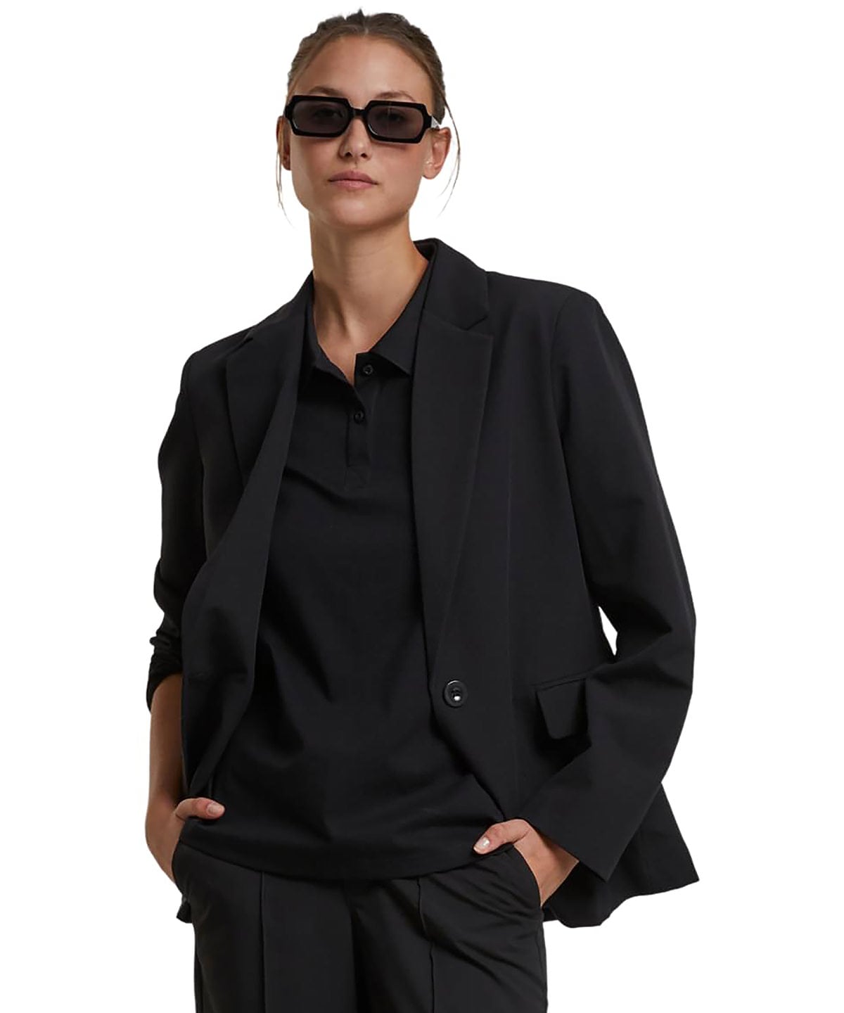 Build Your Brand BY368 Women’s Sorona Polo Tee