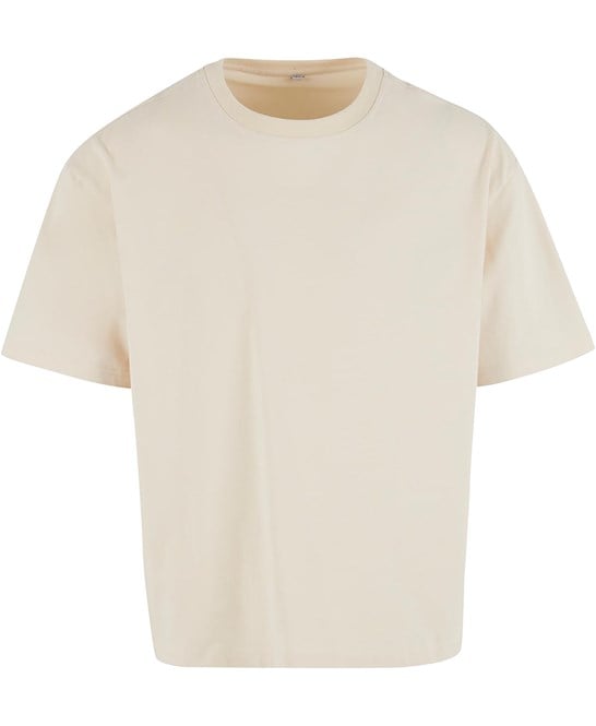 Build Your Brand BY439 Cropped Oversize Tee