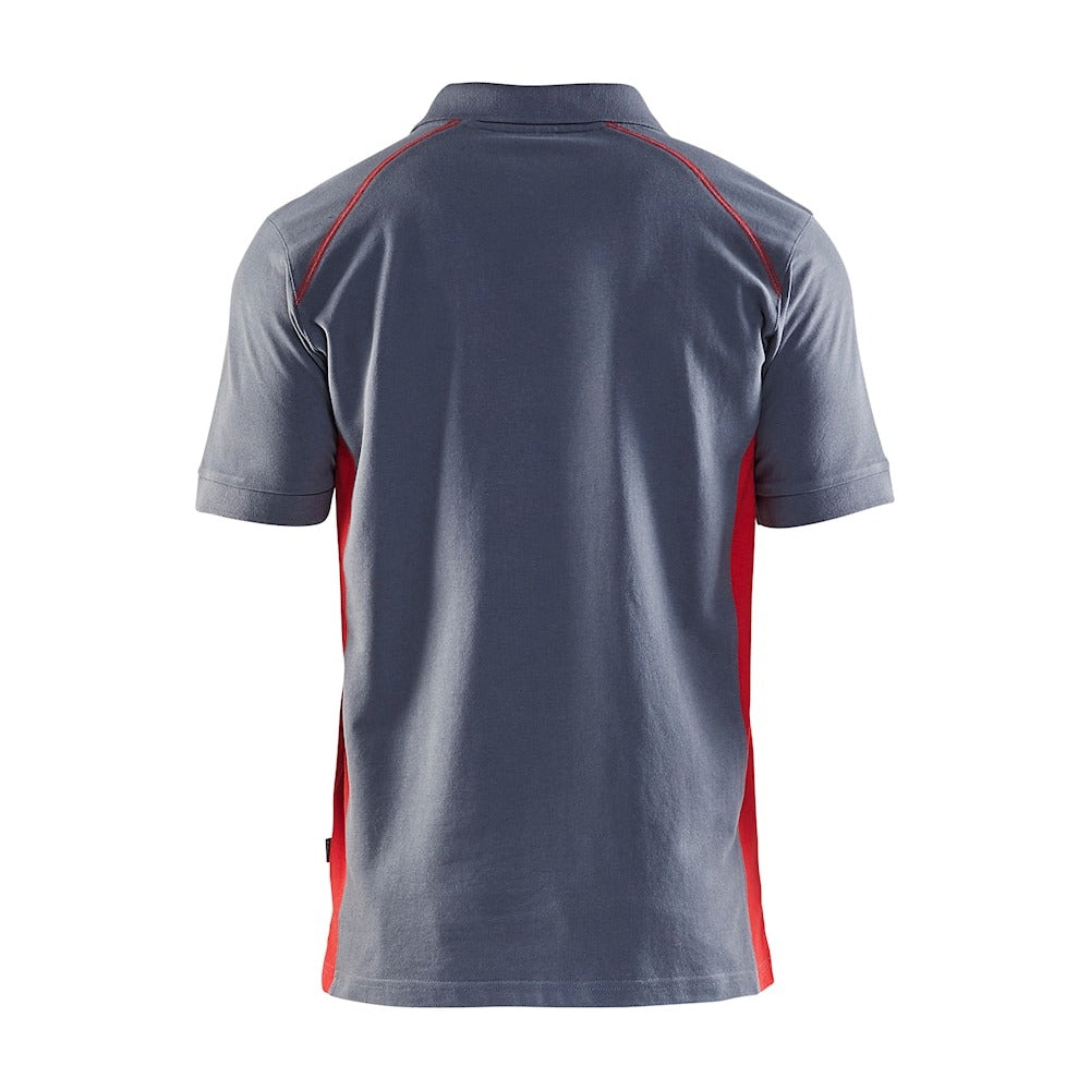 Blaklader Polo Shirt 3324 #colour_grey-red