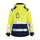 Blaklader Women's Hi-Vis Shell Jacket 4904 #colour_hi-vis-yellow-navy-blue