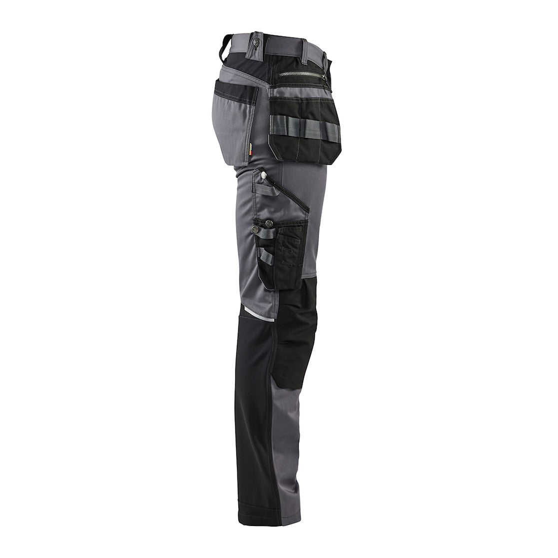 Blaklader Craftsman Trousers with Stretch 15991860 - Mid Grey/Black