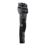 Blaklader Craftsman Trousers with Stretch 15991860 - Mid Grey/Black