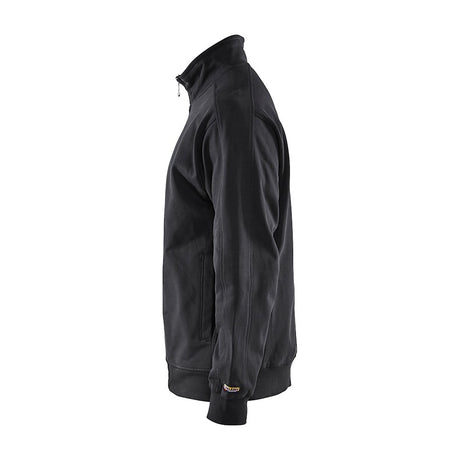 Blaklader Sweatshirt Full Zip 3349 #colour_black