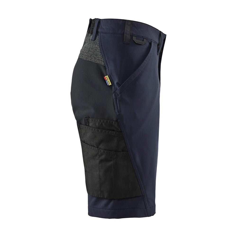 Blaklader Service Shorts 4-Way Stretch Women 7123 #colour_dark-navy-black