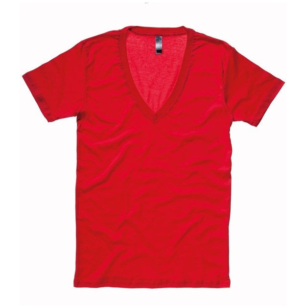 Bella Canvas Unisex Jersey Deep V-Neck T-Shirt