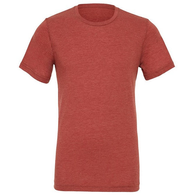 Bella Canvas Unisex Triblend Crew Neck T-Shirt - Clay Triblend