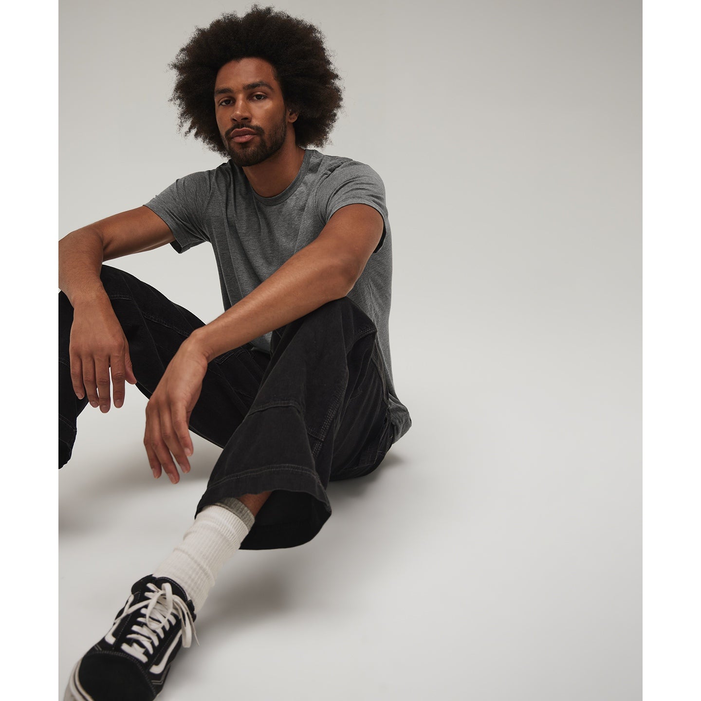 Bella Canvas Unisex Triblend Crew Neck T-Shirt - Grey Triblend