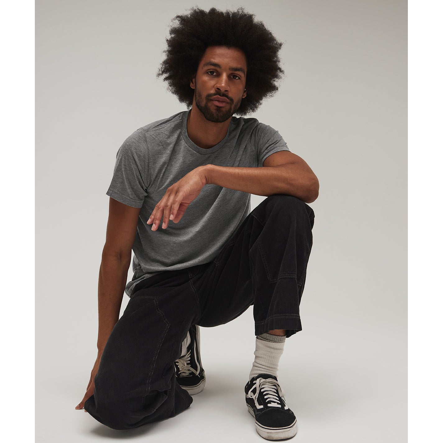 Bella Canvas Unisex Triblend Crew Neck T-Shirt - Grey Triblend