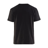 Blaklader T-Shirt 3379 #colour_black-hi-vis-yellow