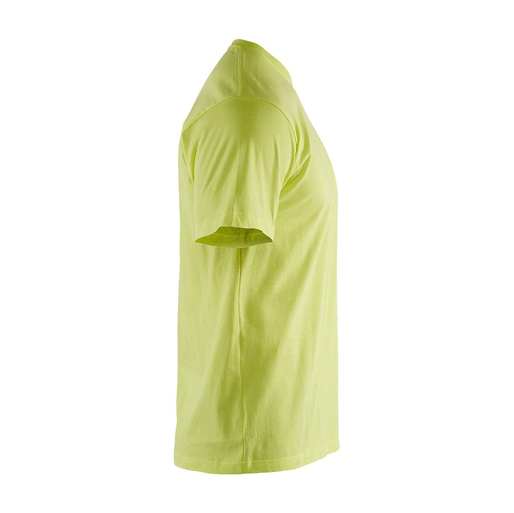 Blaklader T-Shirt 5 Pack 3325 #colour_hi-vis-yellow