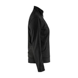 Blaklader Women's Sweatshirt with Full Zip 3394 #colour_black-dark-grey