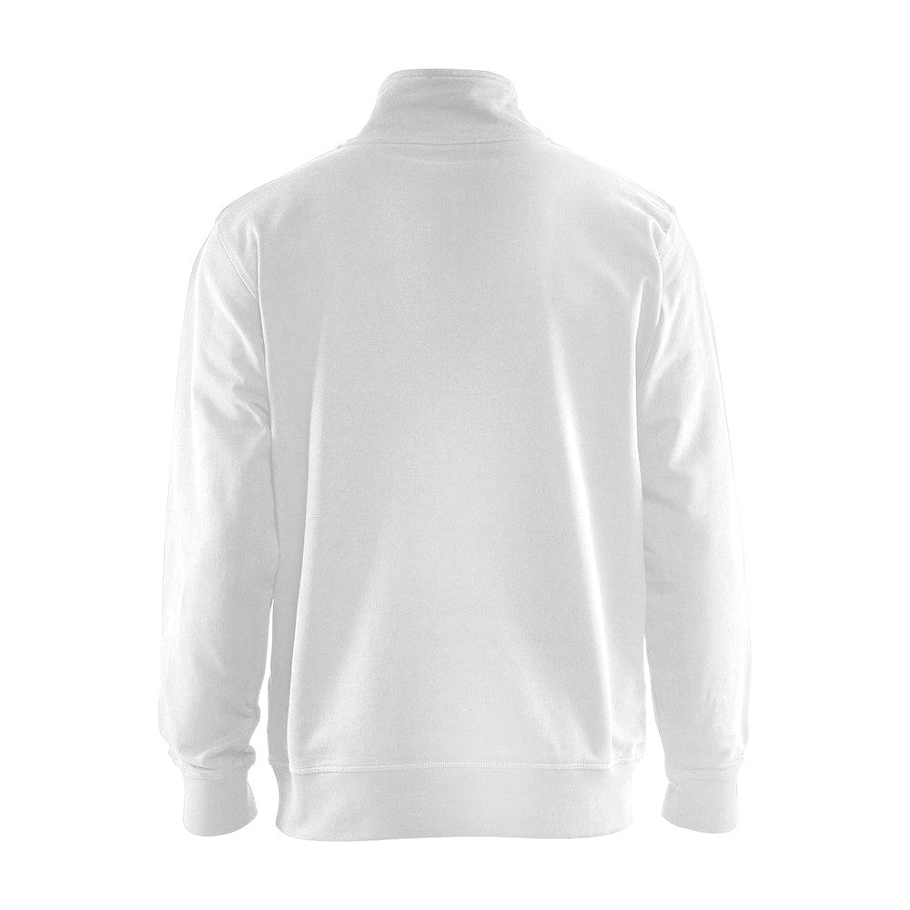 Blaklader Half-Zip 2-Tone Sweatshirt 3353 - White/Dark Grey