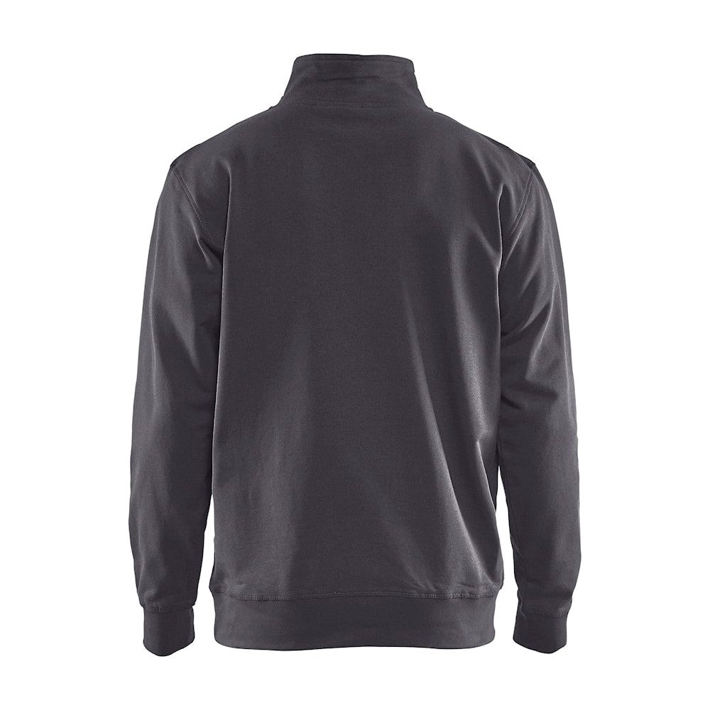 Blaklader Half-Zip 2-Tone Sweatshirt 3353 - Mid Grey/Black