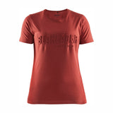 Blaklader Women's T-Shirt 3D 3431 #colour_burned-red