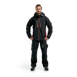 Blaklader Lightweight Lined Functional Jacket 4890 #colour_black-red