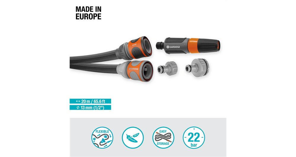 Gardena Liano Life 20m, Set