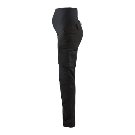 Blaklader Women's Maternity Service Trousers with Stretch 7101 #colour_black