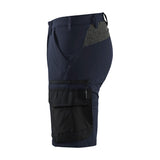 Blaklader Service Shorts 4-Way Stretch 1423 #colour_dark-navy-black