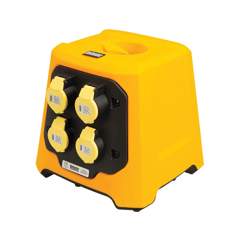 Defender Uplight V3 Multi Socket Base 4 X 16A (Base Only)
