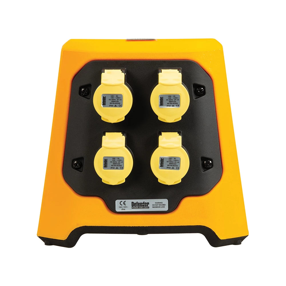 Defender Uplight V3 Multi Socket Base 4 X 16A (Base Only)