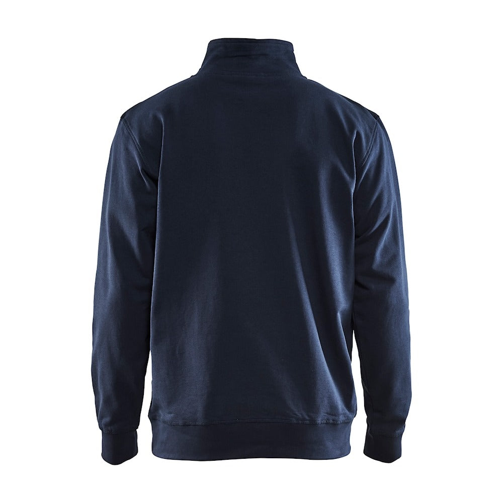 Blaklader Half-Zip 2-Tone Sweatshirt 3353 - Dark Navy/Black