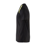 Blaklader T-Shirt 3379 #colour_black-hi-vis-yellow