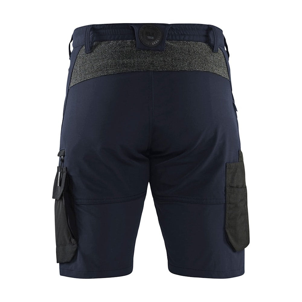 Blaklader Service Shorts 4-Way Stretch 1423 #colour_dark-navy-black