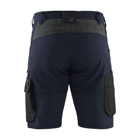 Blaklader Service Shorts 4-Way Stretch 1423 #colour_dark-navy-black