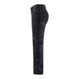 Blaklader Women's Service Trousers Denim Stretch 7147 #colour_navy-blue-black