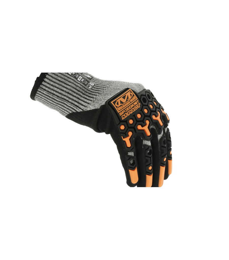 Mechanix Wear SpeedKnit S5CP08 Impact Resistant Coated-Knit Gloves