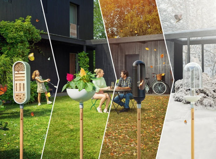 Gardena ClickUp! Torch Fireplace