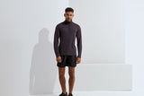 TriDri® Recycled Long Sleeve Brushed Back ¼ Zip Top