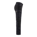 Blaklader Women's Service Trousers Denim Stretch 7147 #colour_navy-blue-black