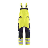 Blaklader Multinorm Inherent Bib 2889 #colour_hi-vis-yellow-navy-blue