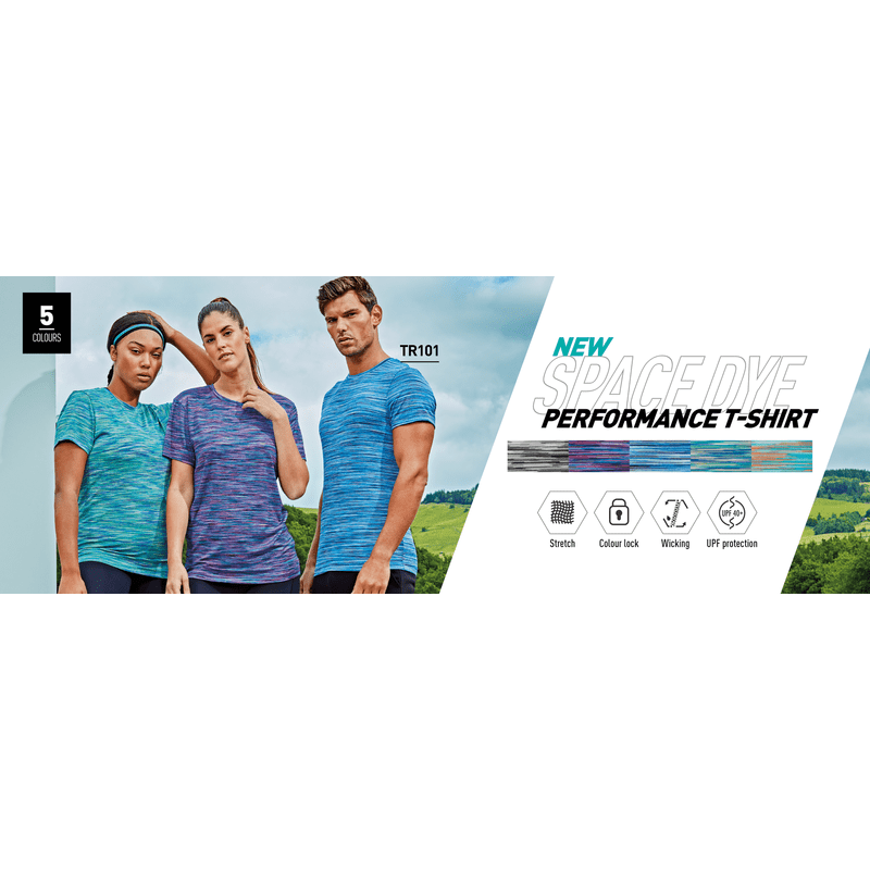 TriDri® Space Dye Performance T-Shirt