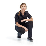 Blaklader Women's Service Trousers Stretch 71591142 #colour_navy-blue-black