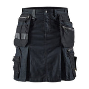 Blaklader Women's Craftsman Skirt with Stretch 7180 #colour_navy-blue-black