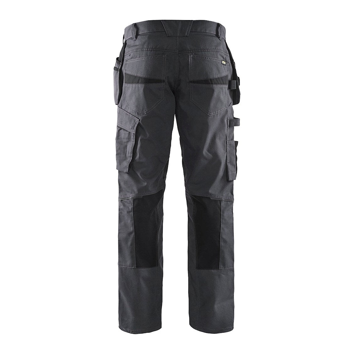 Blaklader Service Trousers with Stretch And Nail Pockets 1496  #colour_mid-grey-black