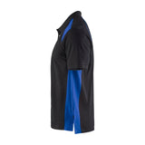 Blaklader Polo Shirt 3324 #colour_black-cornflower-blue