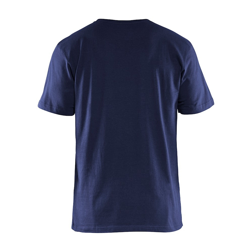 Blaklader T-Shirt 5 Pack 3325 #colour_navy-blue
